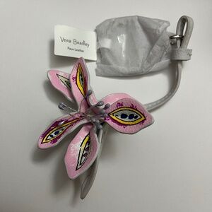 NWT Vera Bradley Park Flower Bag Charm